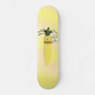Bite Me Corn on the Cob Skateboard Deck
