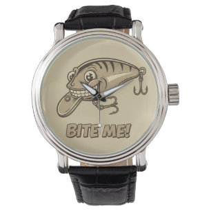 Bite Me! Fishing Lure Watch