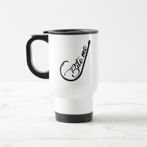 Bite Me Fishing Mug Cup