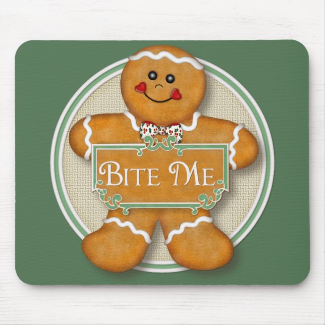 Bite Me Mouse Pad (Front)