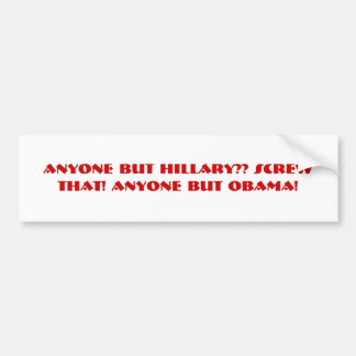 Bite Me Obama! Bumper Sticker