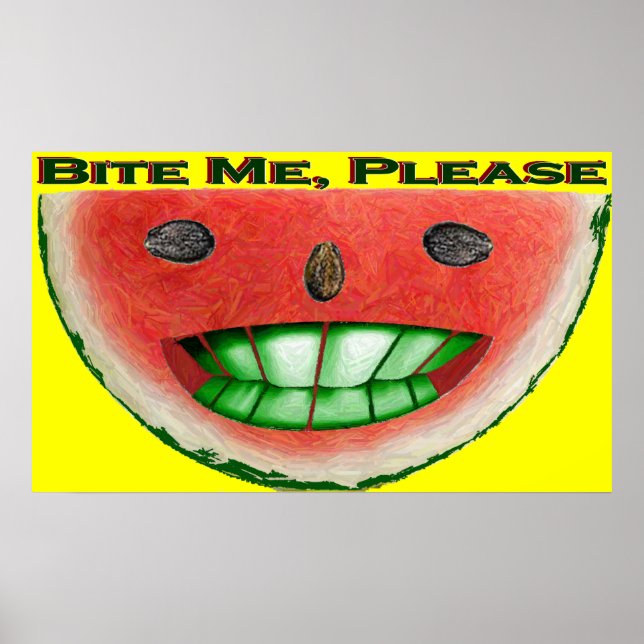 Bite Me Poster (Front)