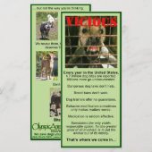 Bite Me rack card (Front/Back)