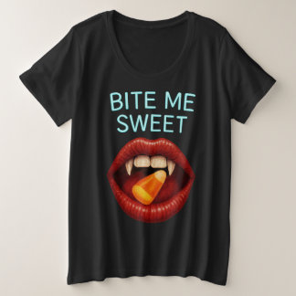 BITE ME SWEET. PLUS SIZE T-Shirt
