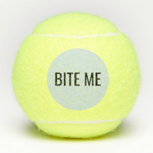 Bite Me Tennis Balls-set of 3 Balls