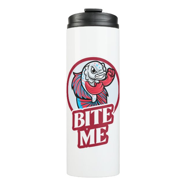 Bite Me Thermal Tumbler (Front)