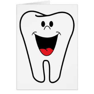"BITE ME" TOOTH CARDS
