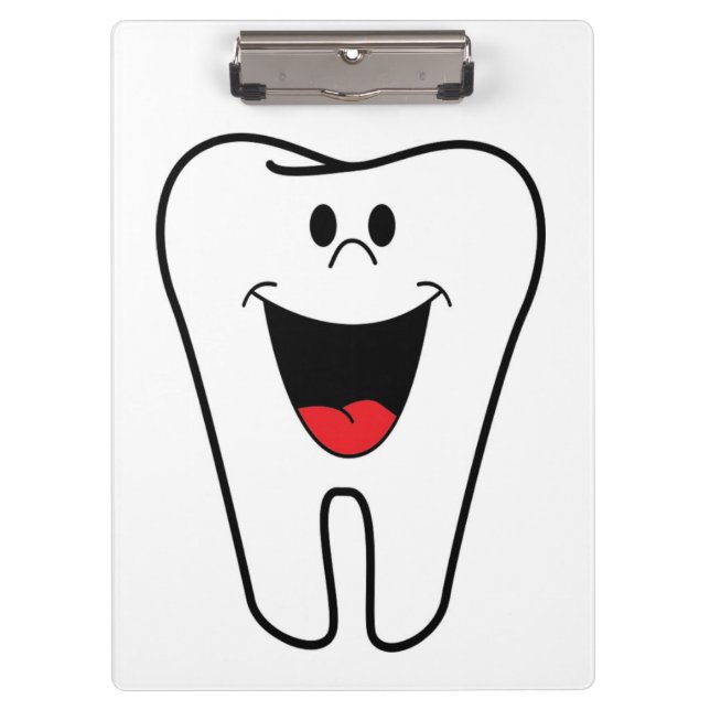 "BITE ME" TOOTH CLIPBOARD (Front)