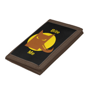 Bite Me Tri-fold Wallet