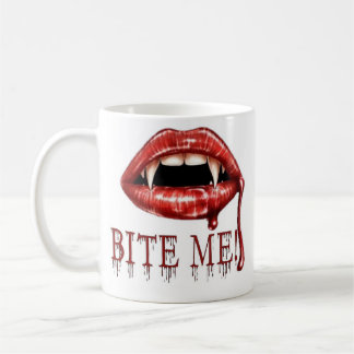 Bite Me Vampire Coffee Mug