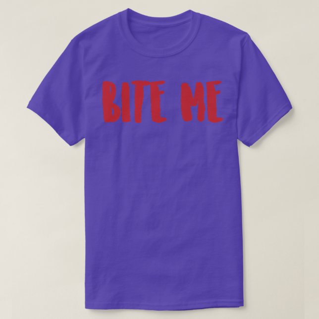 Bite Me Vampires and Fishing Enthusiasts Ensemble  T-Shirt (Design Front)