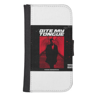 bite my tongue galaxy s4 wallet case