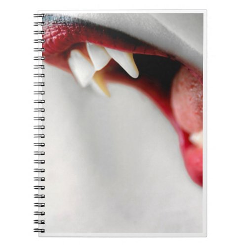 Bite of the vampire notebook