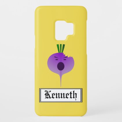 Bite the Angry Turnip by Kenneth Yoncich Case-Mate Samsung Galaxy S9 Case