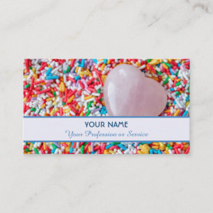 Biteable delicious candy sprinkles for you! business card