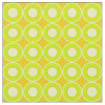 Bitesize Green Donuts With Filling On Ochre Fabric