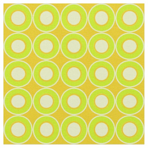 Bitesize Green Donuts With Filling On Ochre Fabric