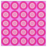 Bitesize Magenta Donuts With Filling On Lilac Fabric