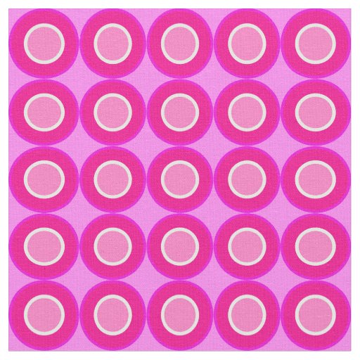 Bitesize Magenta Donuts With Filling On Lilac Fabric