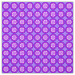 Bitesize Purple Donuts With Filling On Lavender Fabric