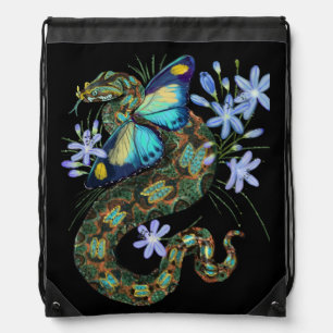 Bitis Nasicornis Butterfly Viper Backpack