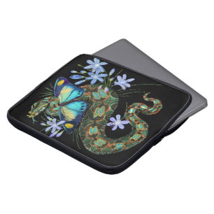 Bitis Nasicornis Butterfly Viper Laptop Sleeve