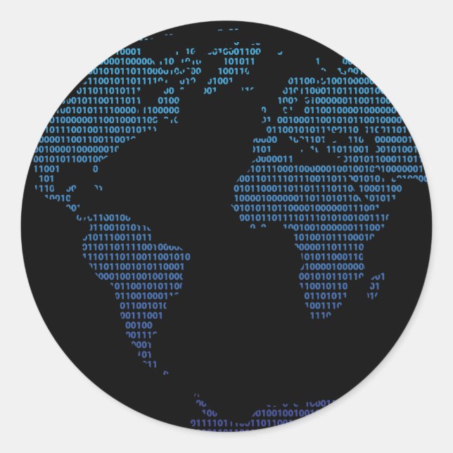 Bitmap Classic Round Sticker (Front)