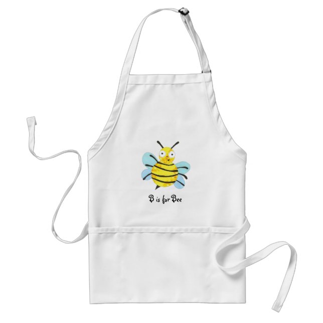 Bitner the Bee Adult Apron (Front)