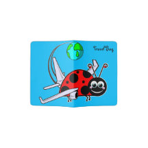 Bitten By The Travel Bug - Ladybug Airplane