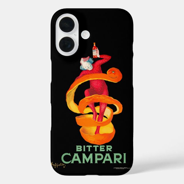Bitter Campari | Leonetto Cappiello Case-Mate iPhone Case (Back)