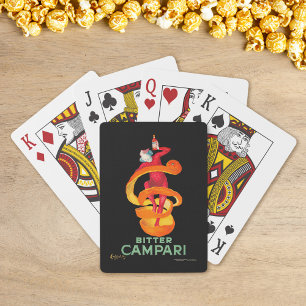 Bitter Campari Leonetto Cappiello Poker Cards