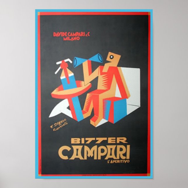 Bitter Campari Poster (Front)