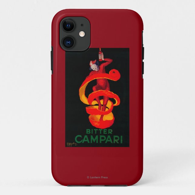 Bitter Campari Vintage PosterEurope Case-Mate iPhone Case (Back)