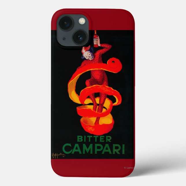 Bitter Campari Vintage PosterEurope Case-Mate iPhone Case (Back)
