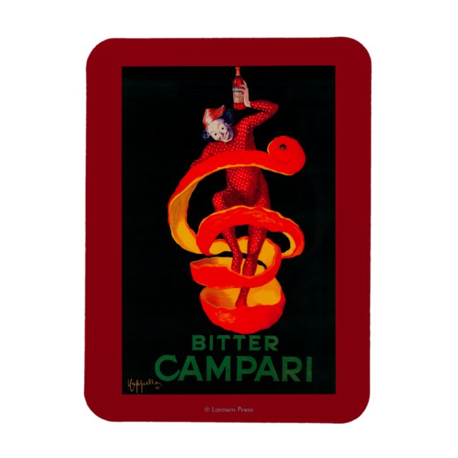 Bitter Campari Vintage PosterEurope Magnet (Vertical)