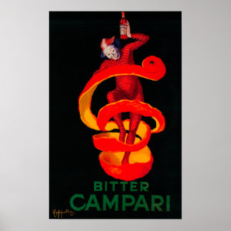 Bitter Campari Vintage PosterEurope Poster