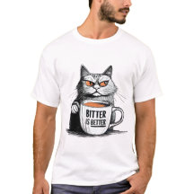 Bitter Is Better – Bold Coffee Lover Quote Design