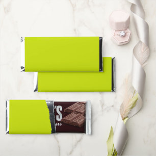 Bitter lemon  (solid color)  hershey bar favors