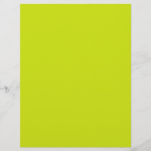 Bitter lemon  solid color  letterhead