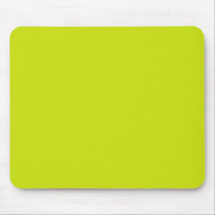 Bitter lemon (solid color) mouse pad