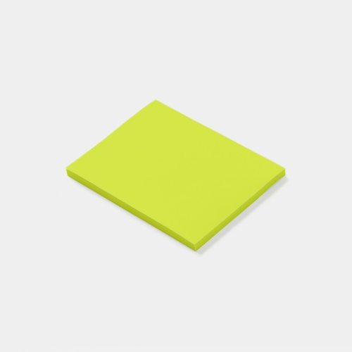 Bitter lemon  solid color  post_it notes