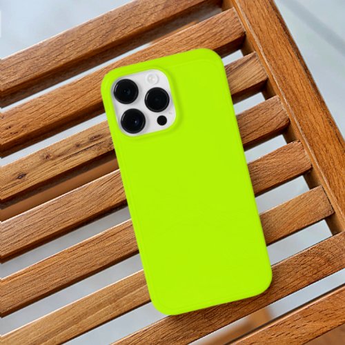 Bitter Lime Green One of Best Solid Green Shades Case_Mate iPhone 14 Pro Max Case