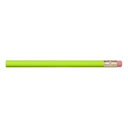 Bitter lime solid color  pencil