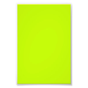 Bitter lime (solid color)  photo print