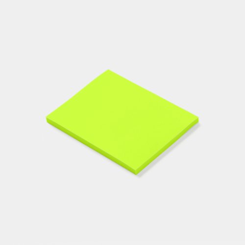 Bitter lime solid color  post_it notes