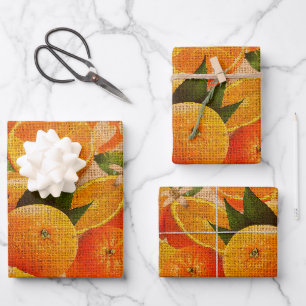 Bitter Oranges from Capri (Cretonne Edition) Wrapping Paper Sheets