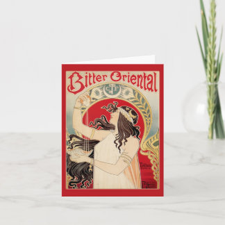 Bitter Oriental (Red) Holiday Card