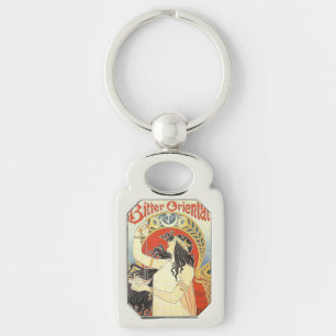 "Bitter Oriental" Vintage Ad key chain