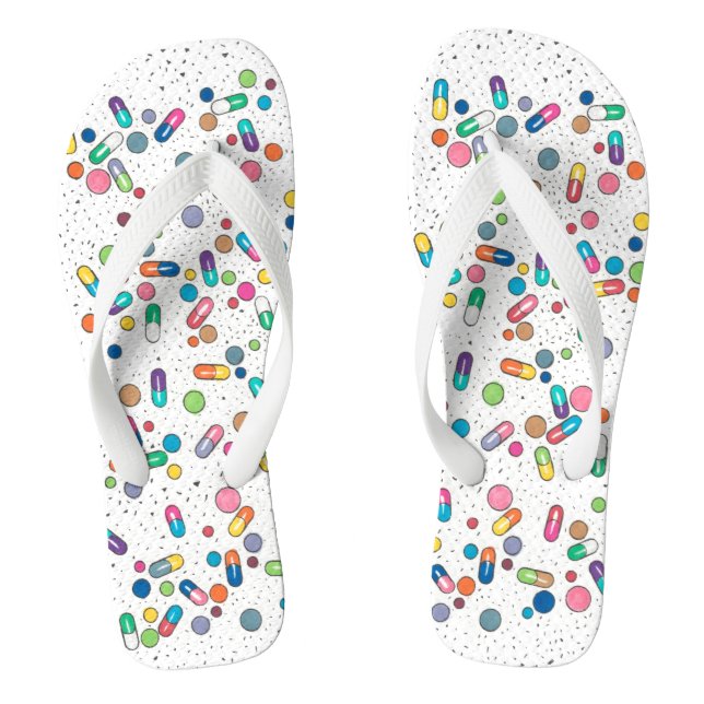 Bitter Pill Flip Flops (Footbed)