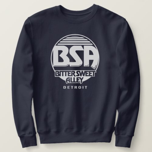Bitter Sweet Alley BSA Original BLK Logo Sweatshirt